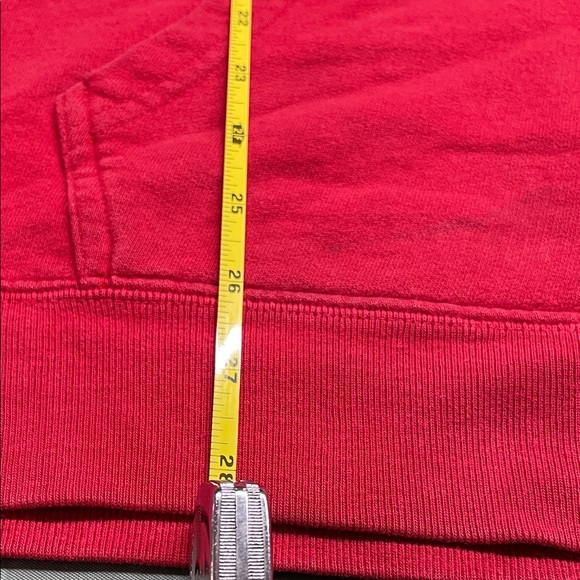 Aero Athletics Red Hoodie w/Bag - Picture 2 of 6